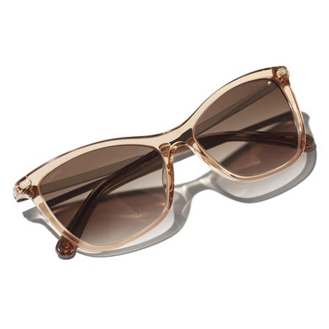 chanel cat eye sunglasses brown|best designer cat eye sunglasses.